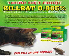 Thuốc diệt chuột KILLRAT - Công Ty Cổ Phần Phát Triển Trường Phát